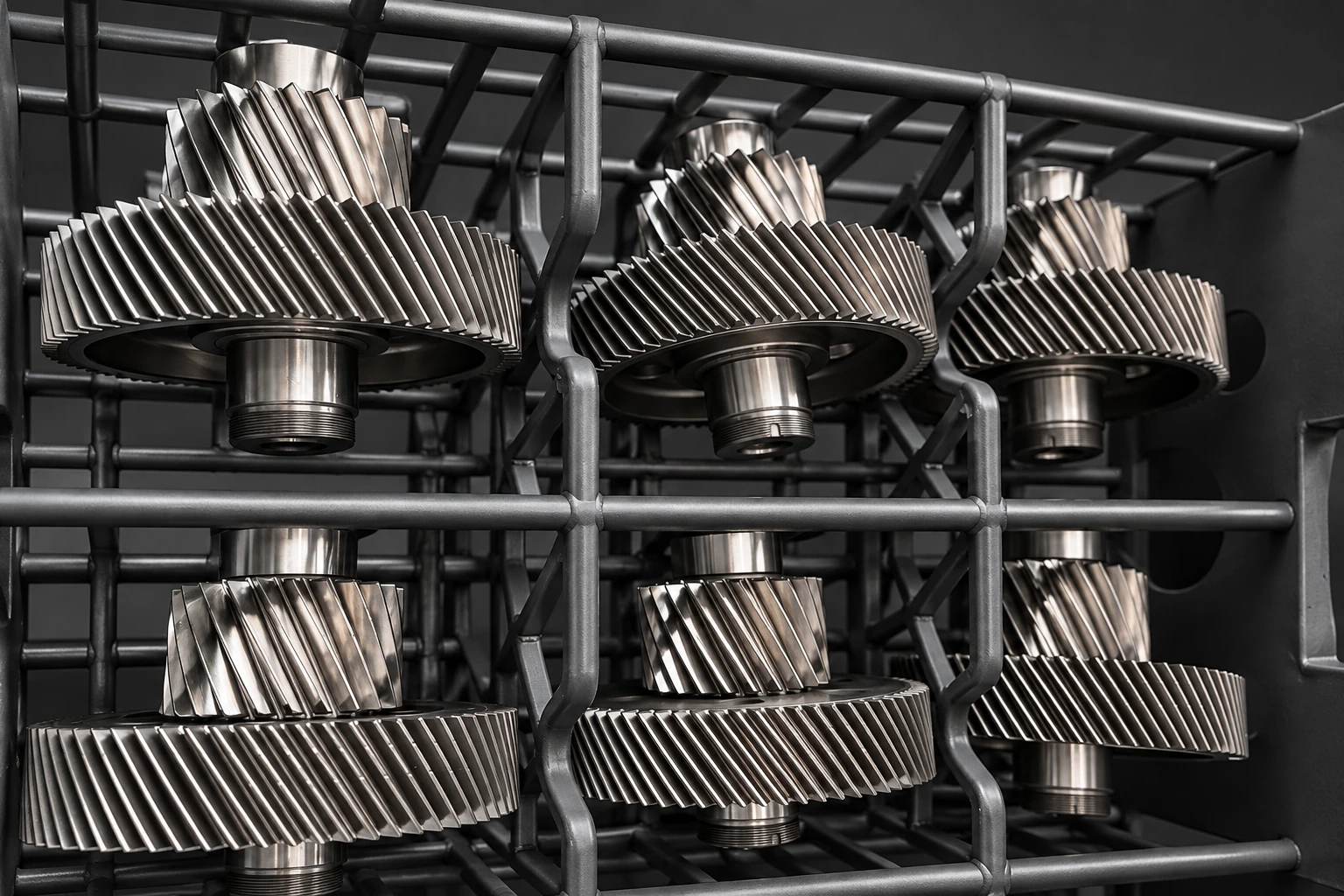 Compound gears presented as a studio collection